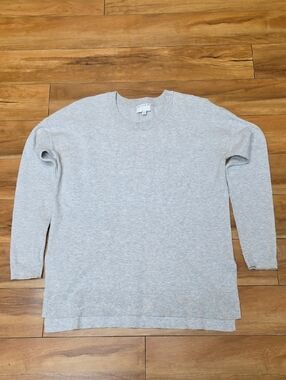 Witchery Crewneck Split Hem Long Sleeve Casual Sweater Size Small